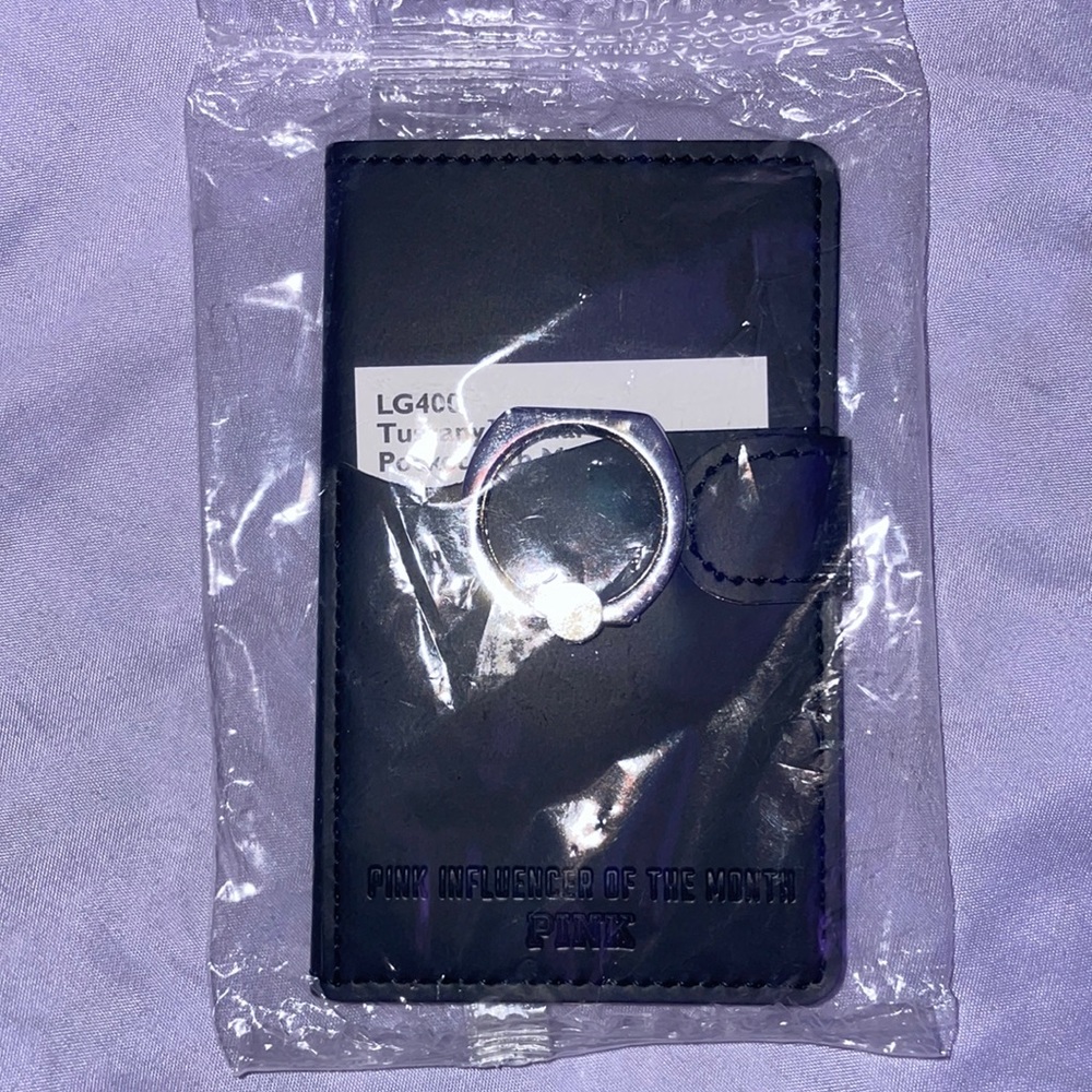 📱🖤VS PINK RARE HTF Phone Pocket/Sticker 🖤📱